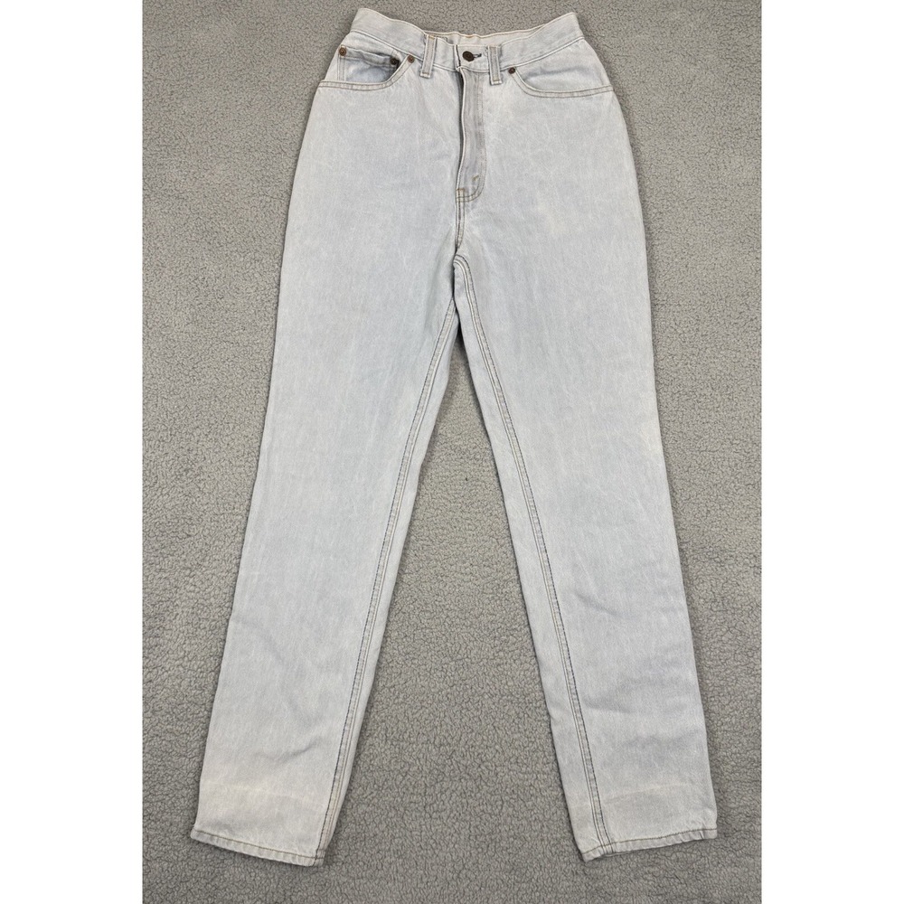 Vintage Levis 505 Made in USA Light Wash High Waisted Jeans W27 L31.5